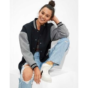 AE Oversized Varsity Jacket